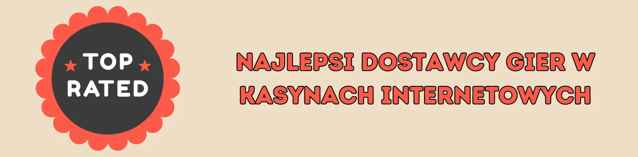 Najlepsi dostawcy gier w kasynach internetowych